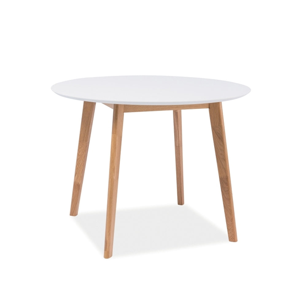 Table Asa - Bois - Mdf Blanc - 100 x 75 cm