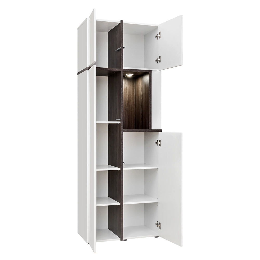 Armoire haute - Caumartin - blanc laqué