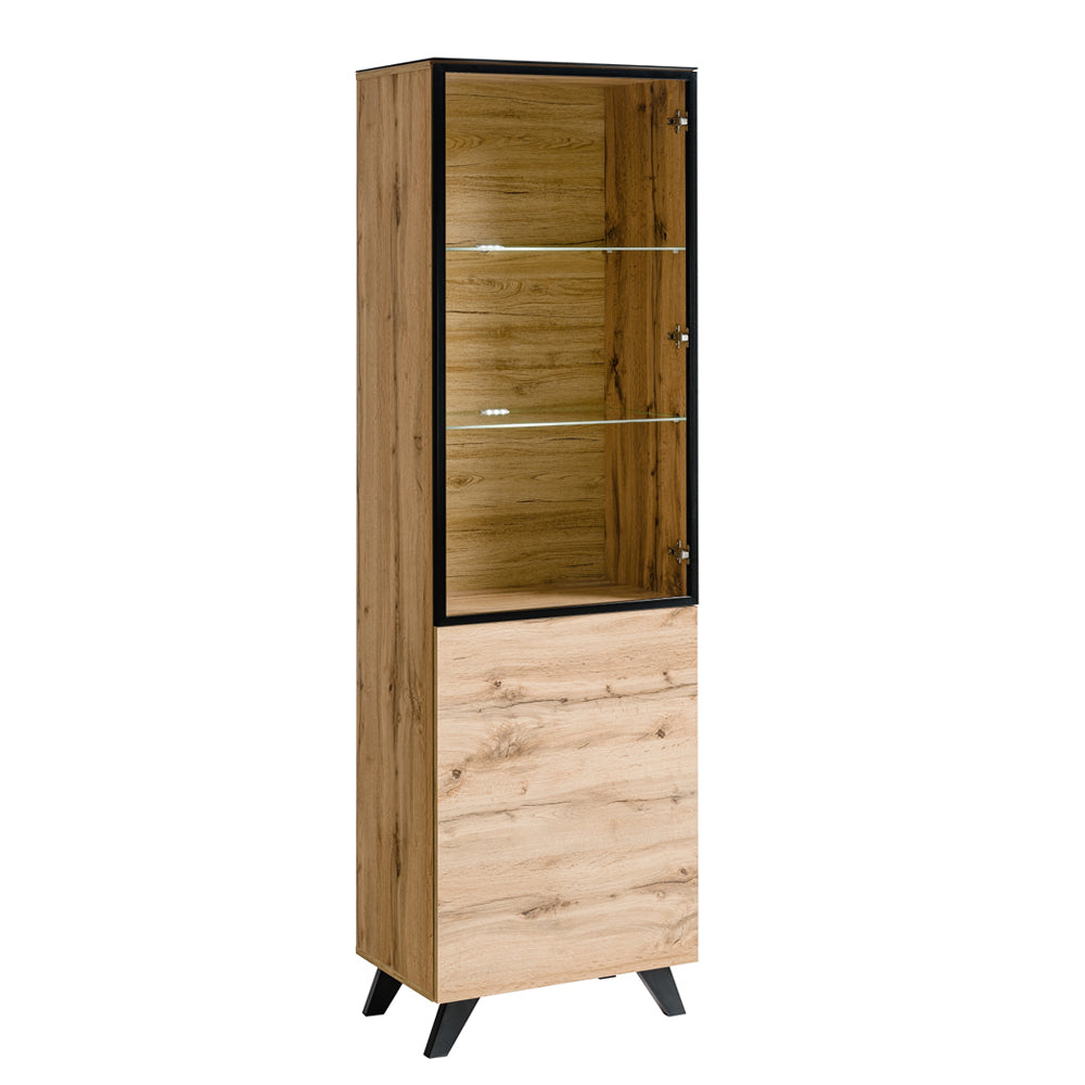 Armoire haute - Ralph - bois et noir