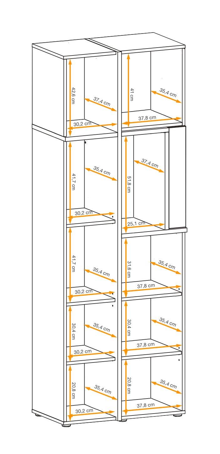 Armoire haute - Saint Honoré - Bois