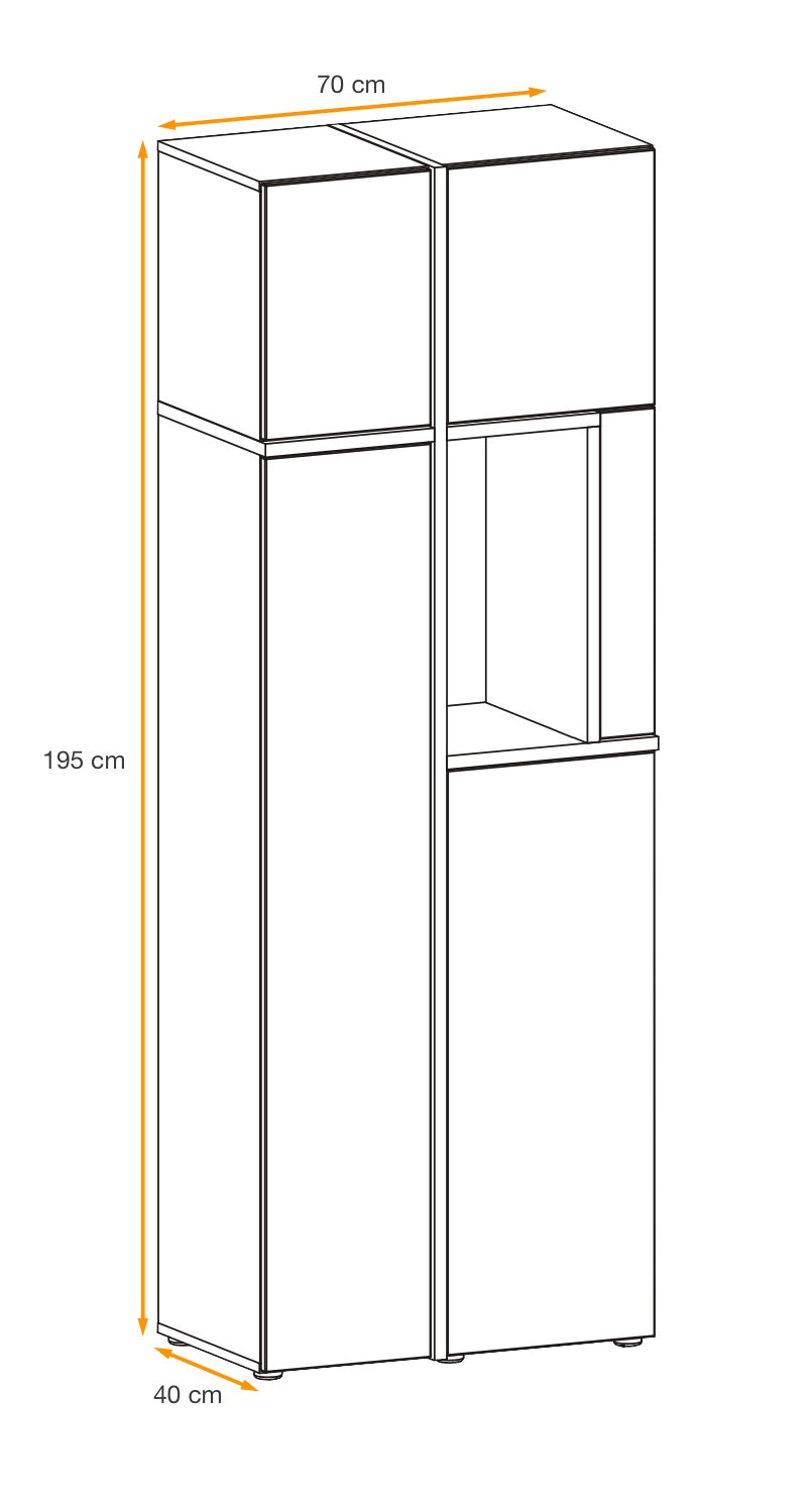 Armoire haute - Saint Honoré - Bois