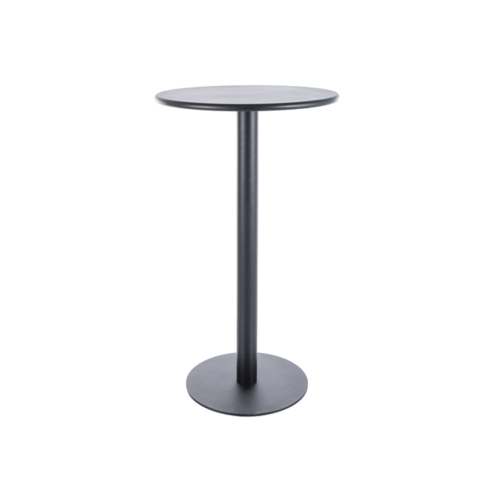 Table haute - Dupont - Noir - 60 x 105 cm